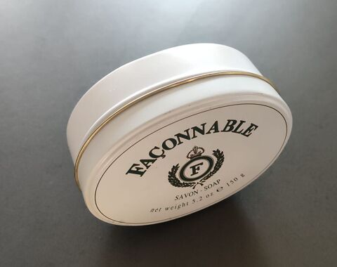 Boîte à savon en métal, parfum Façonnable® rare 15 Buxerolles (86)