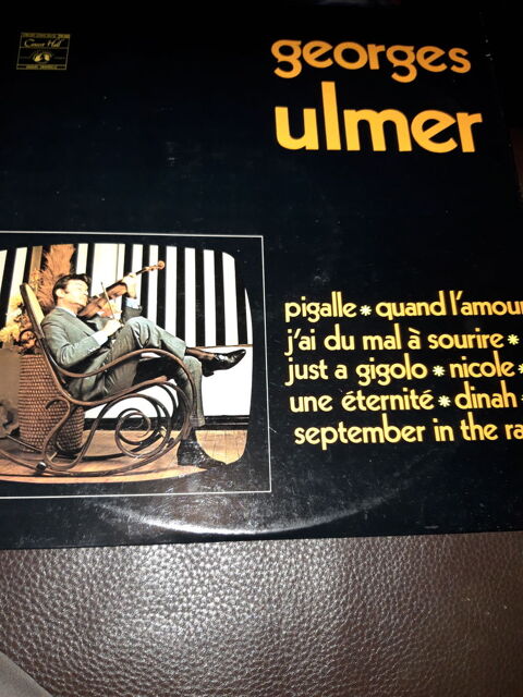 Disque vinyle 33 tours Georges ULMER 10 Longeville-ls-Saint-Avold (57)