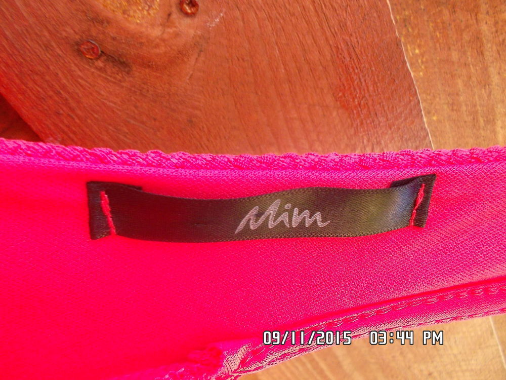 ROBE ROSE MIM T.S*JUSTE 2E*KIKI60230 Vêtements