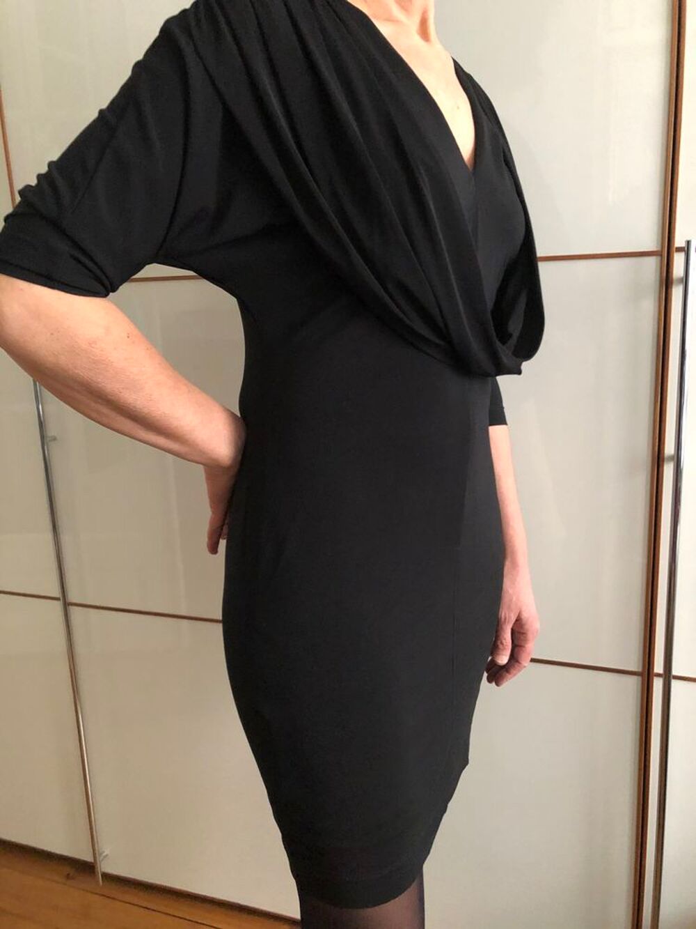 robe noire contoir des cotonniers Vêtements