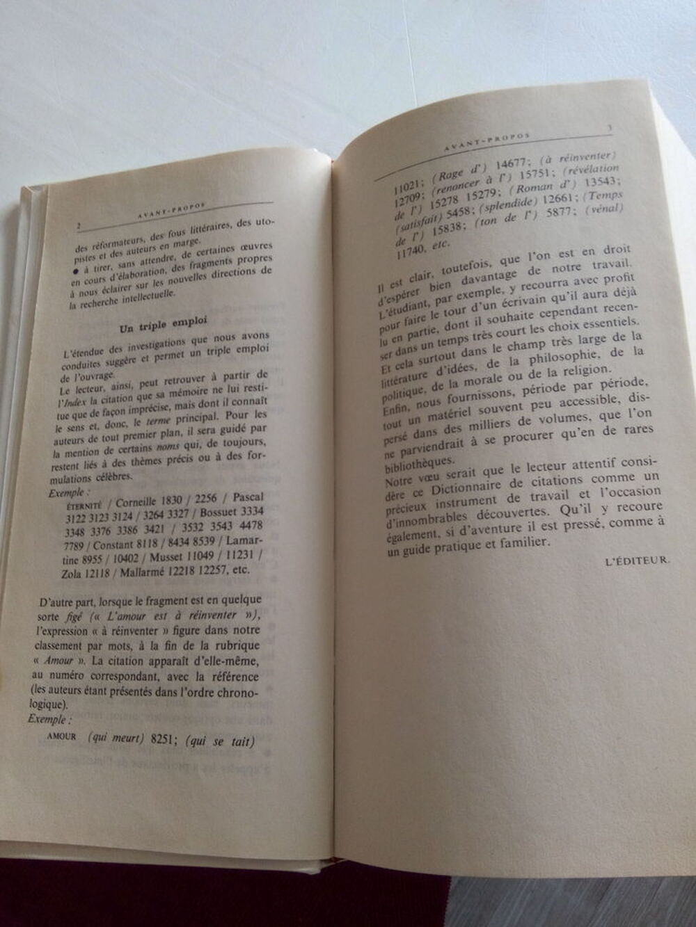 Dictionnaire des Citations fran&ccedil;aises Livres et BD