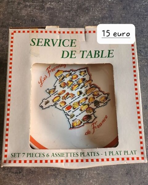 ensemble assiette plat 15 Châtillon (69)