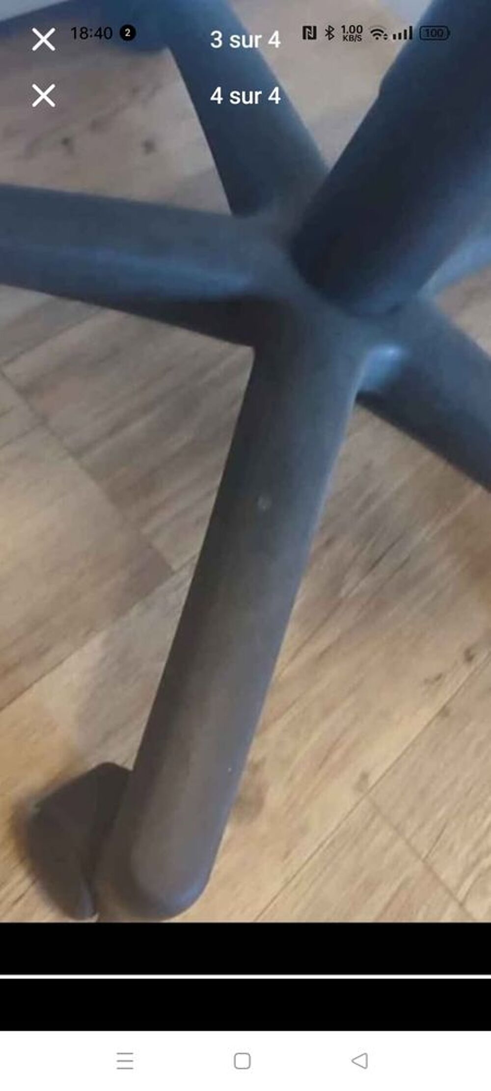 Chaise de bureau tr&egrave;s bon &eacute;tat Meubles