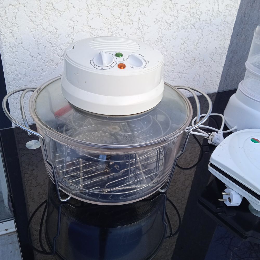 Four Cyclonique combin&eacute; grill Augusta 12 Litres Blanc, Four Electroménager