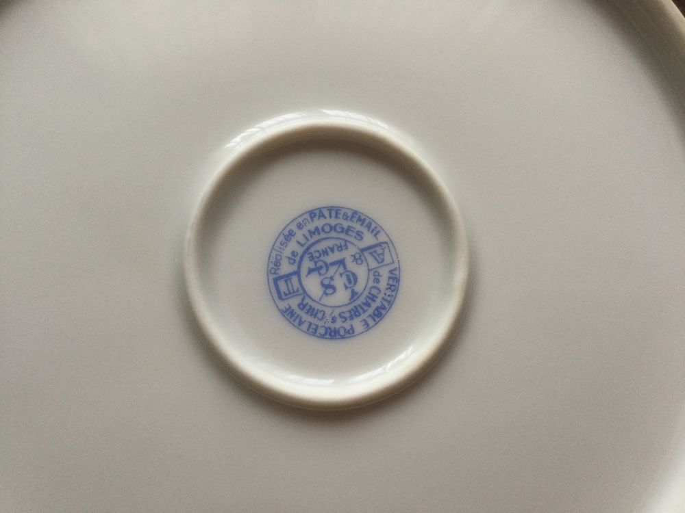 Vaisselle style napoleon porcelaine de limoges Décoration