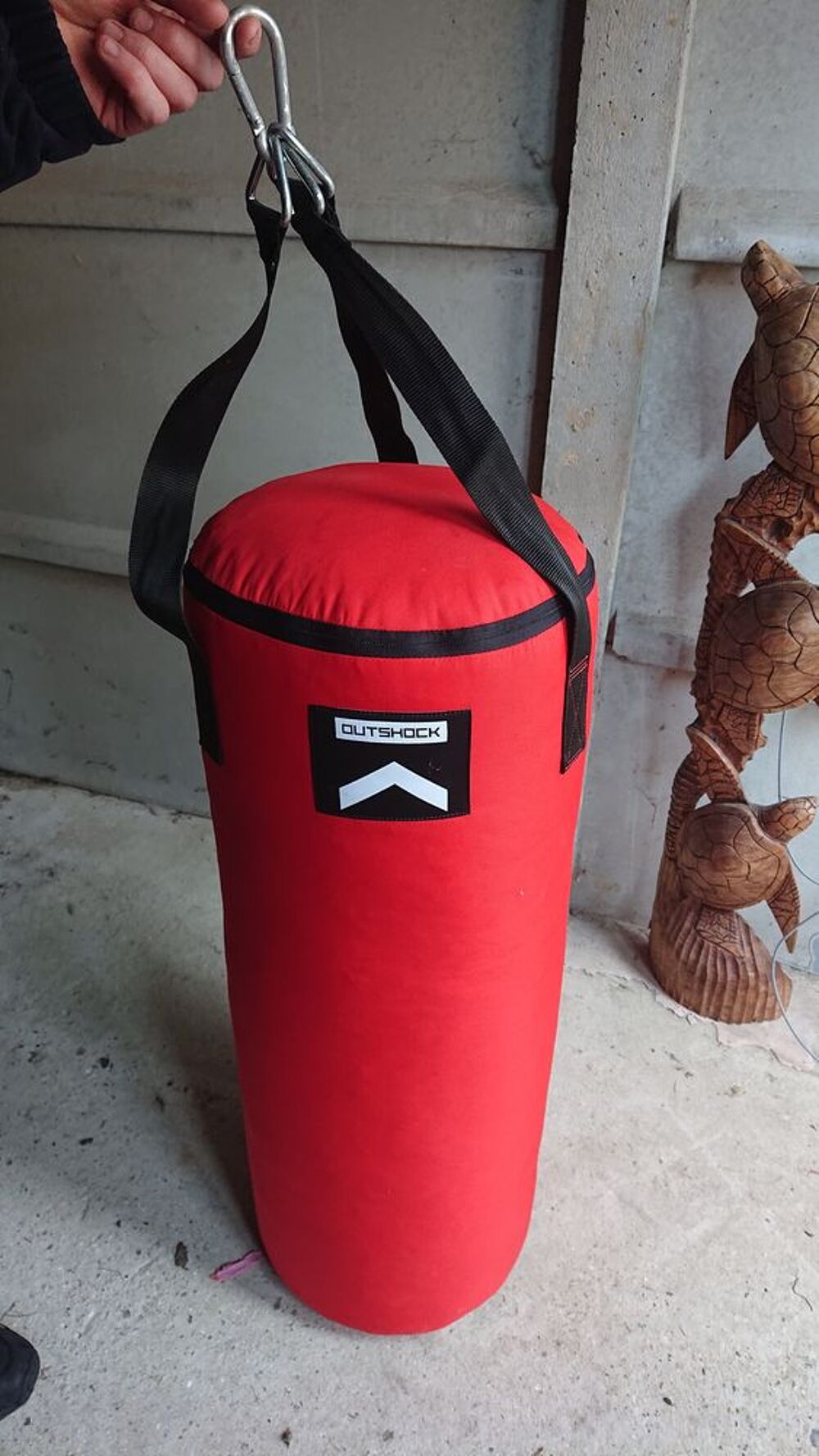 Sac de frappe domyos rouge hot sale