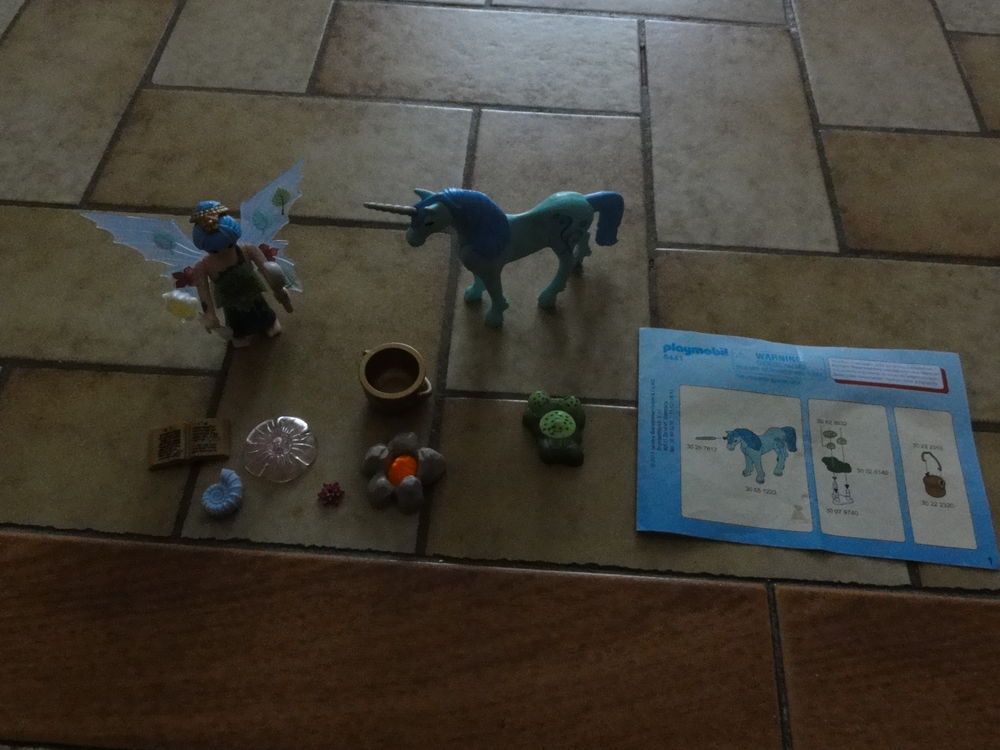  Playmobil 5441 Fairies F&eacute;e gu&eacute;risseuse avec licorne Bleuet. Jeux / jouets
