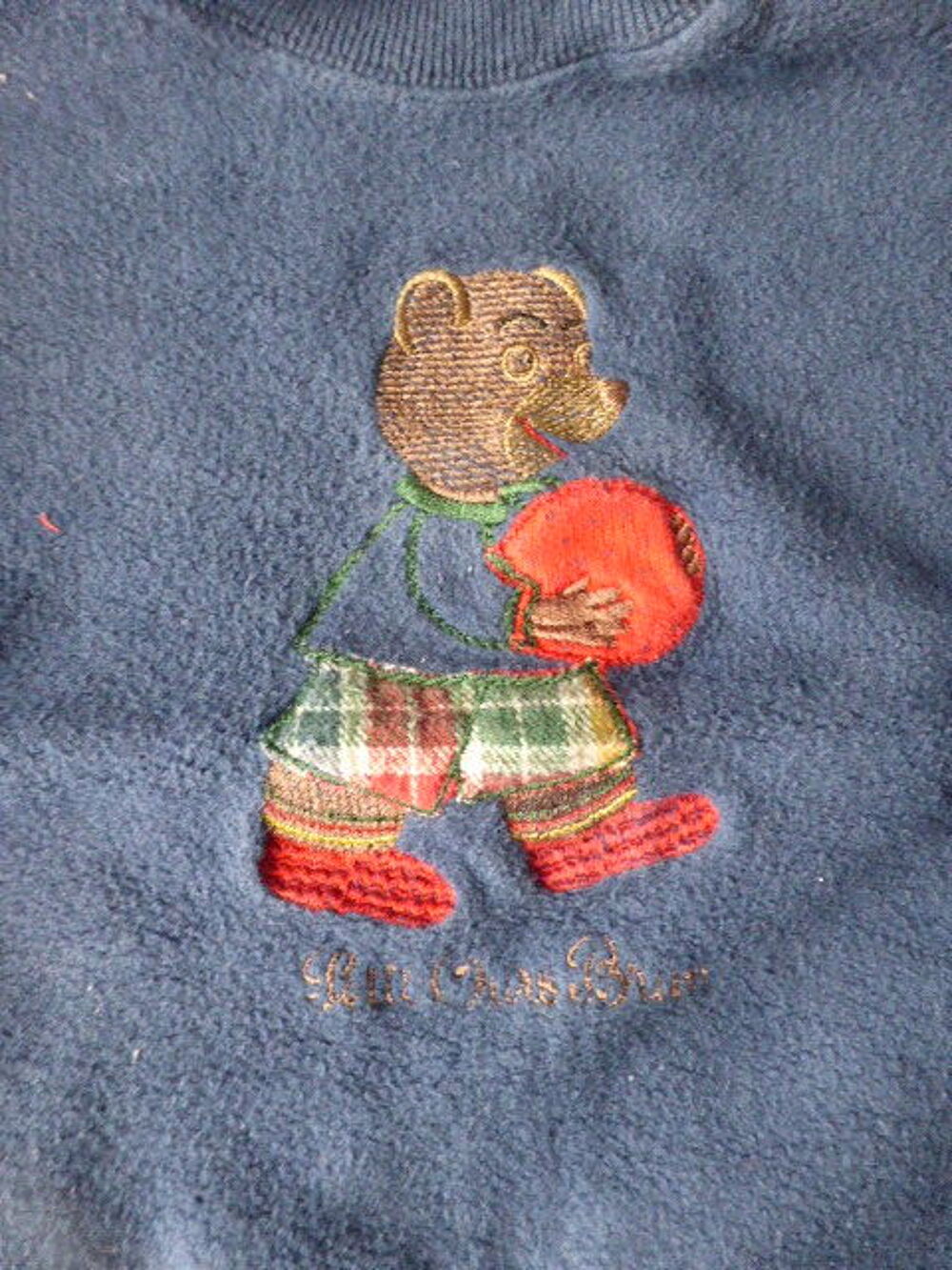 Lot gilet rouge JACADI et Sweat Petit Ours brun 18 mois Vtements enfants