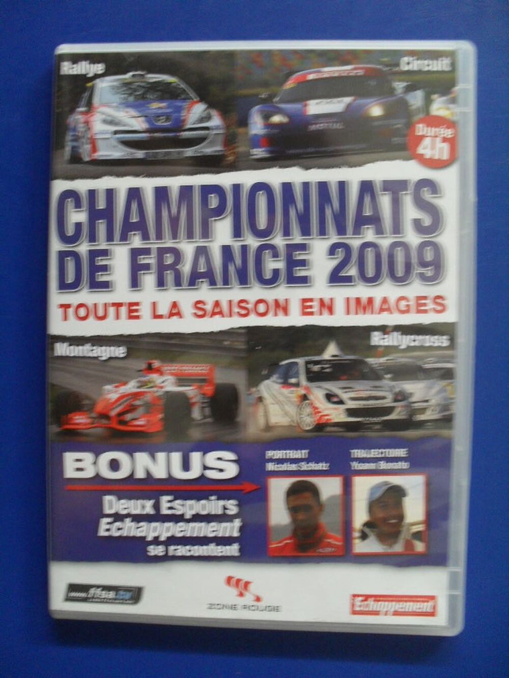 8 DVD / (Rallye, montagne Rallycross circuit...) 2007 &agrave; 2010 DVD et blu-ray
