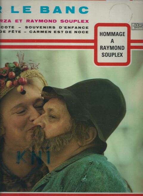 Vinyle 33T , Jane Sourza et Raymond Souplex , 1960  12 Tours (37)