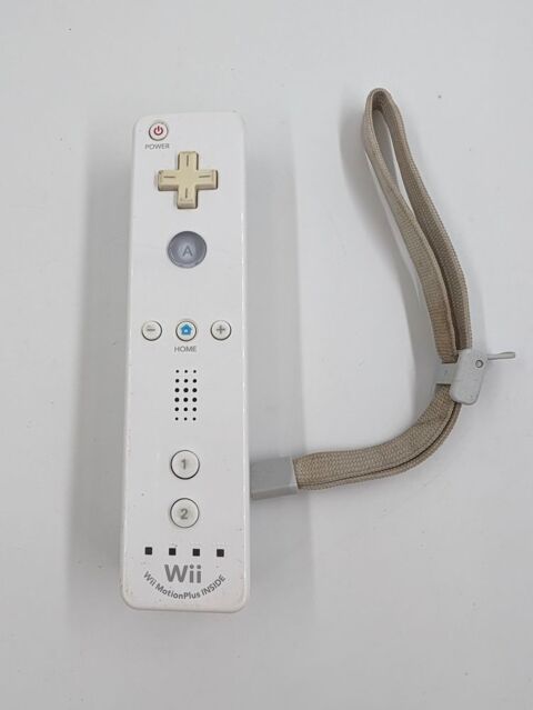 Accessoire Nintendo Wii manette avec Wii Motion Plus blanche 12 Vulbens (74)
