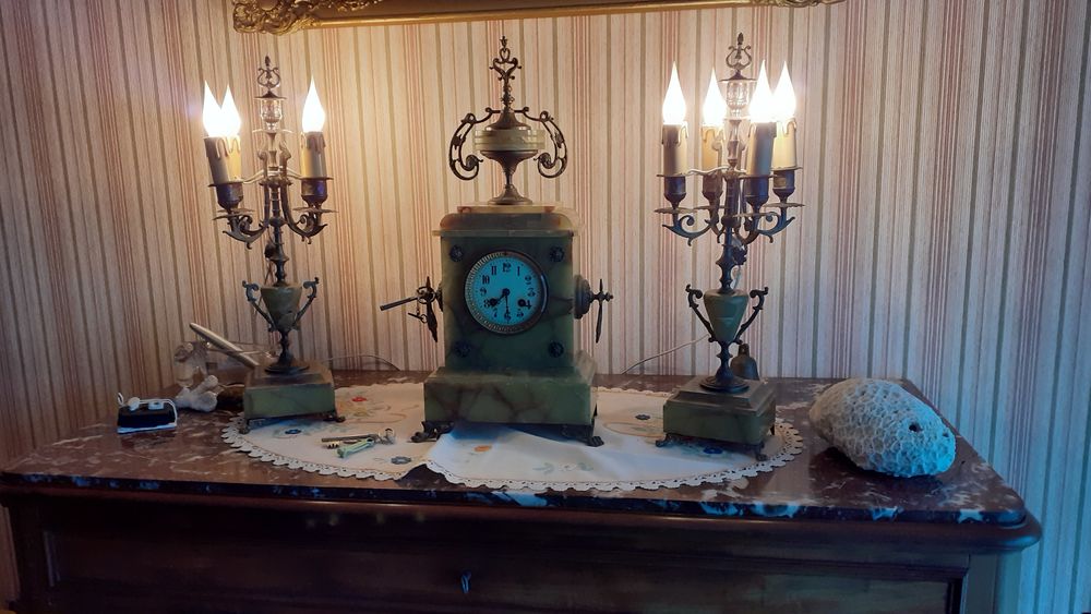 Pendule style victorienne 