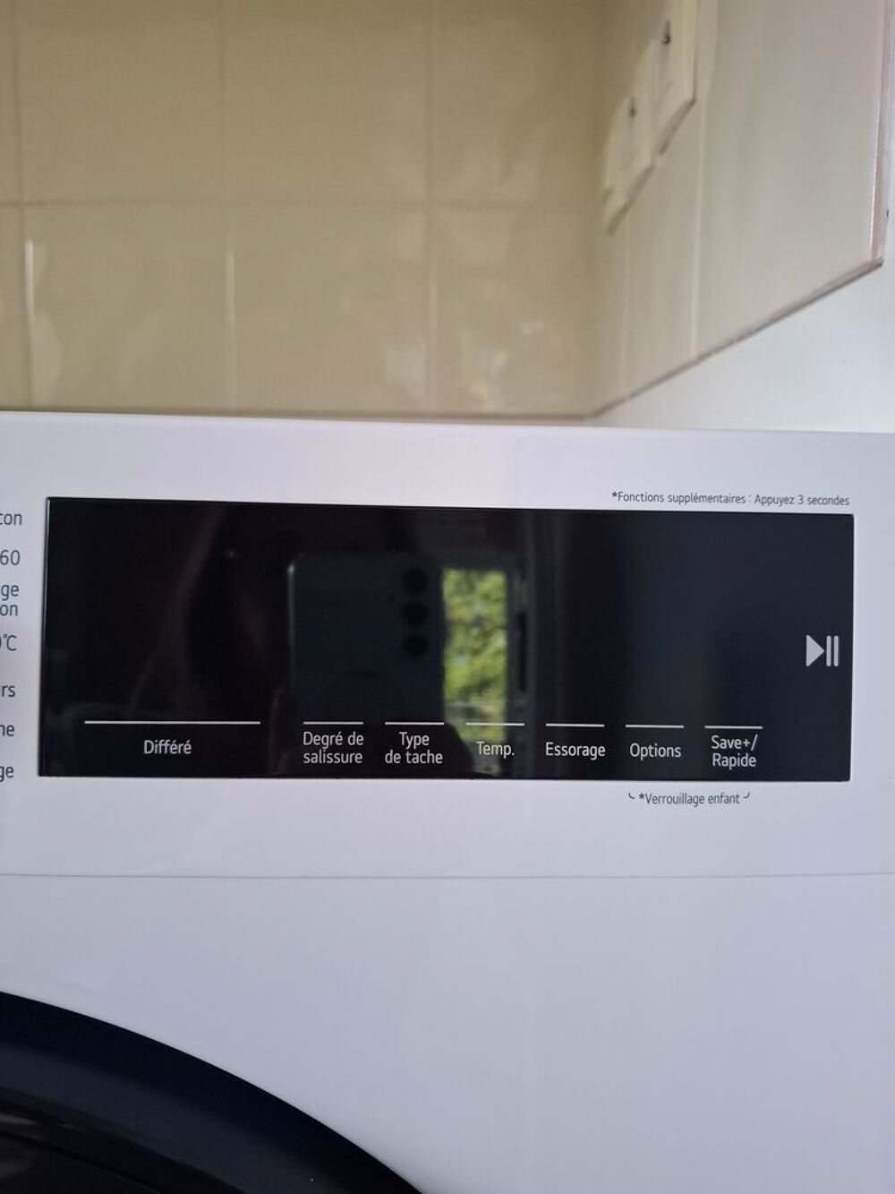 Lave-linge frontal LG blanc Electroménager