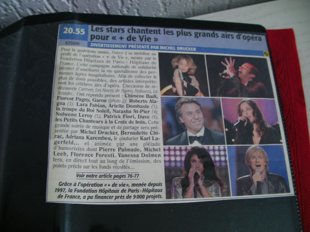 K7 VHS ou DVD &quot;LES STARS CHANTENT L'OPERA&quot; DVD et blu-ray