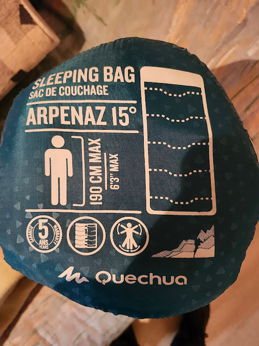SAC DE COUCHAGE ARPENAZ 15&deg; Sports