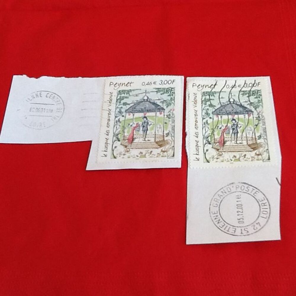 TIMBRES POSTE "LES AMOUREUX DE PEYNET" 
