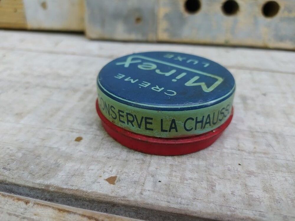 Ancienne Boite Publicitaire Cirage Mirex 
