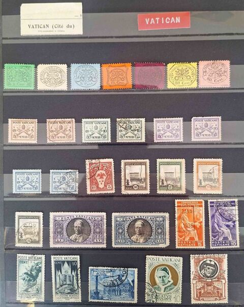 Série de timbres de collection du Vatican Gap (05)