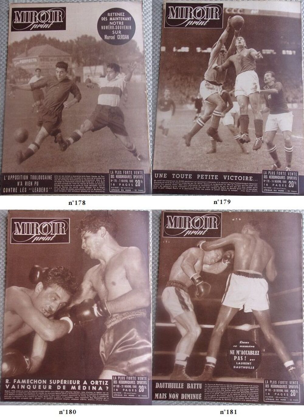 Miroir Sprint ann&eacute;e 1949 