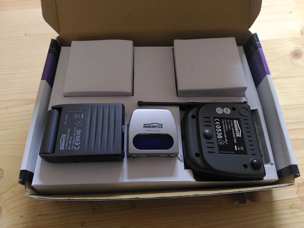 Marmitek Invisible Scart 300 transmetteur vid&eacute;o sans fil p&eacute;r Photos/Video/TV