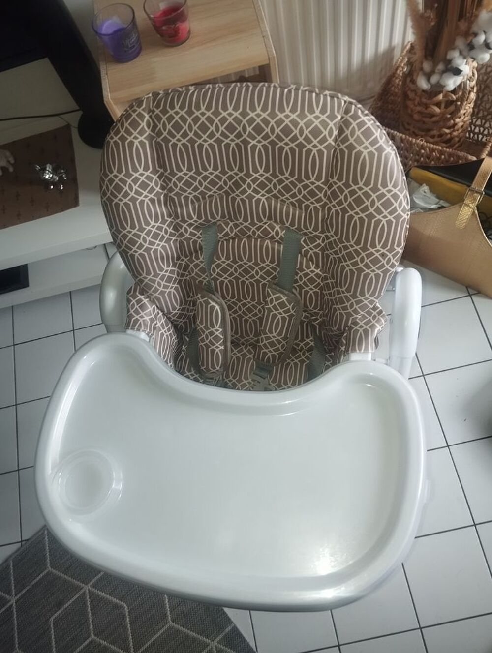 Chaise haute b&eacute;b&eacute; Bambisol Puriculture