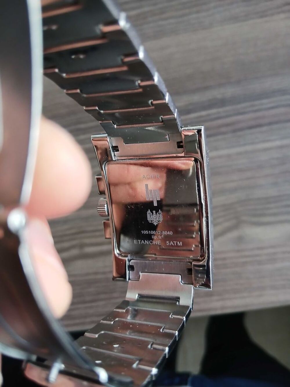Montre LIP chronographe quartz 37 mm x 34 mm Bijoux et montres