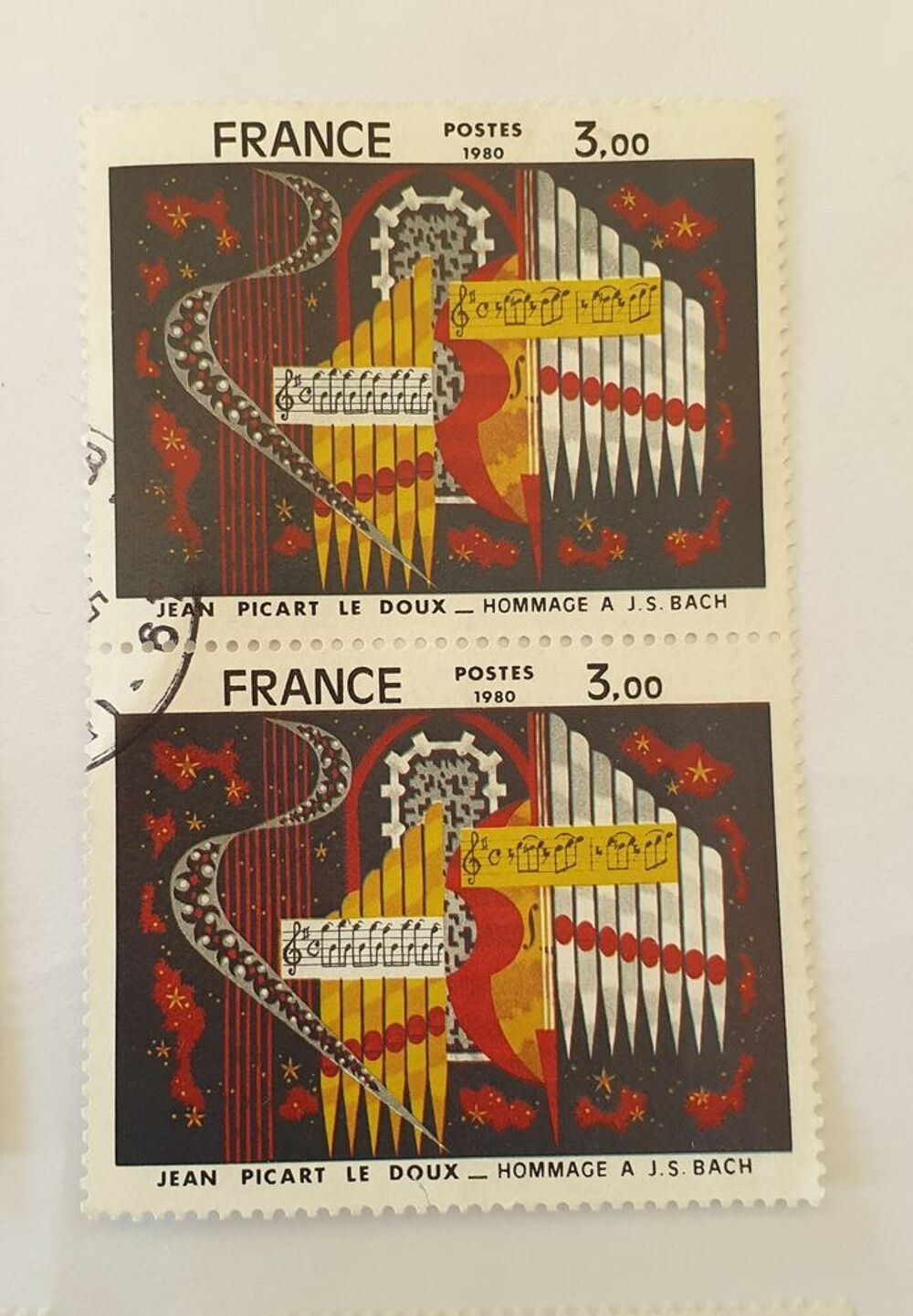 Timbre france Tapisserie de Picart le Doux 1980 lot 2.30 eur 