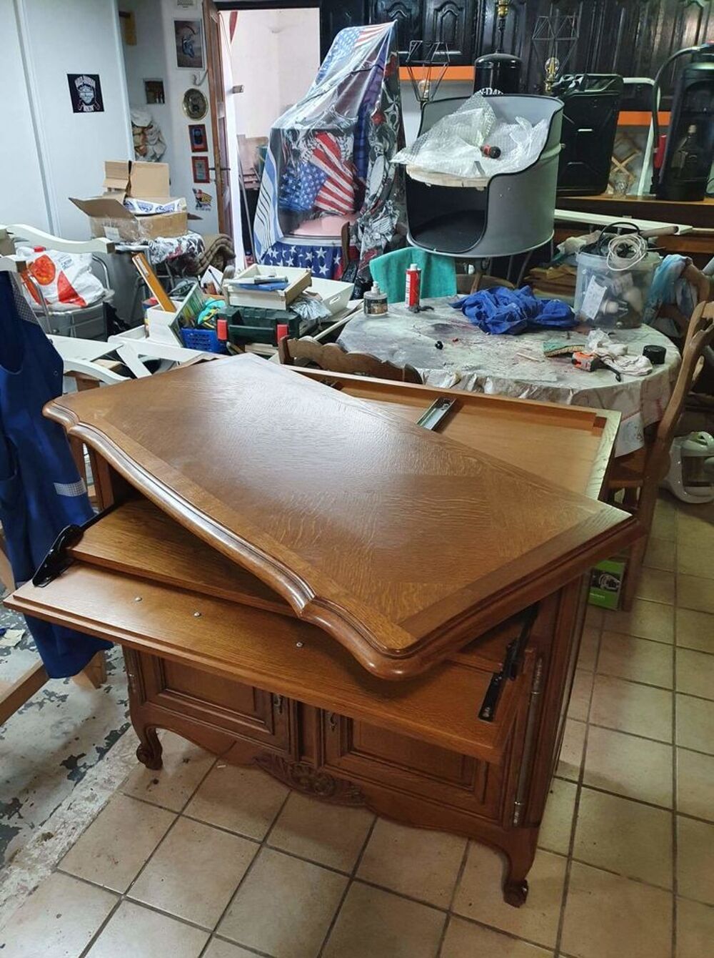 Meuble tele en merisier Meubles