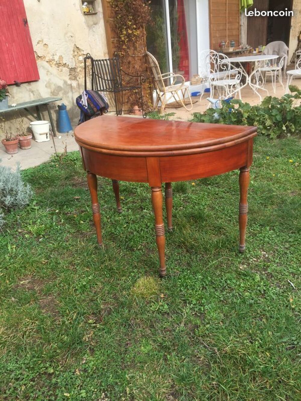 table ancienne demi-lune Matériel informatique