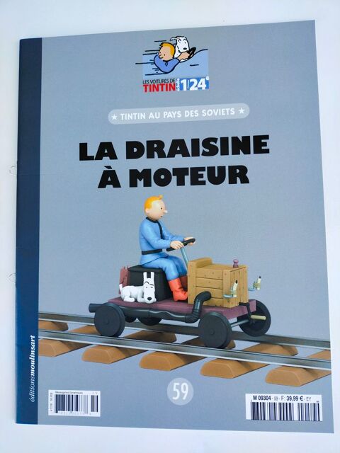 VOITURE DE TINTIN LA N�59         LA DRAISINE A MOTEUR     60 Dolus-d'Ol�ron (17)