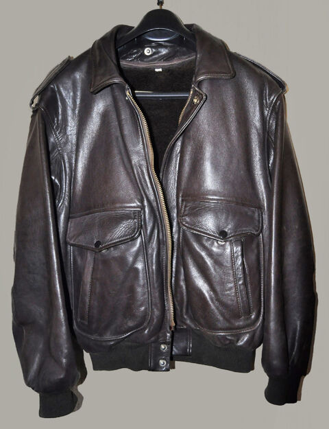 Blouson en cuir aviateur homme taille 40 165 Orléans (45)