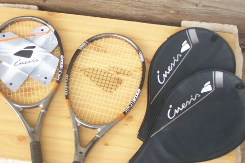 Paire Raquettes tennis neuves avec housses. 0 Cormoz (01)