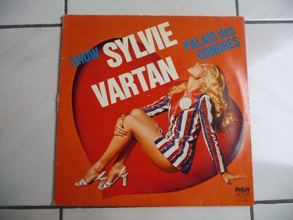 Sylvie VARTAN Show Palais des Congr&egrave;s 1975 Double Album CD et vinyles