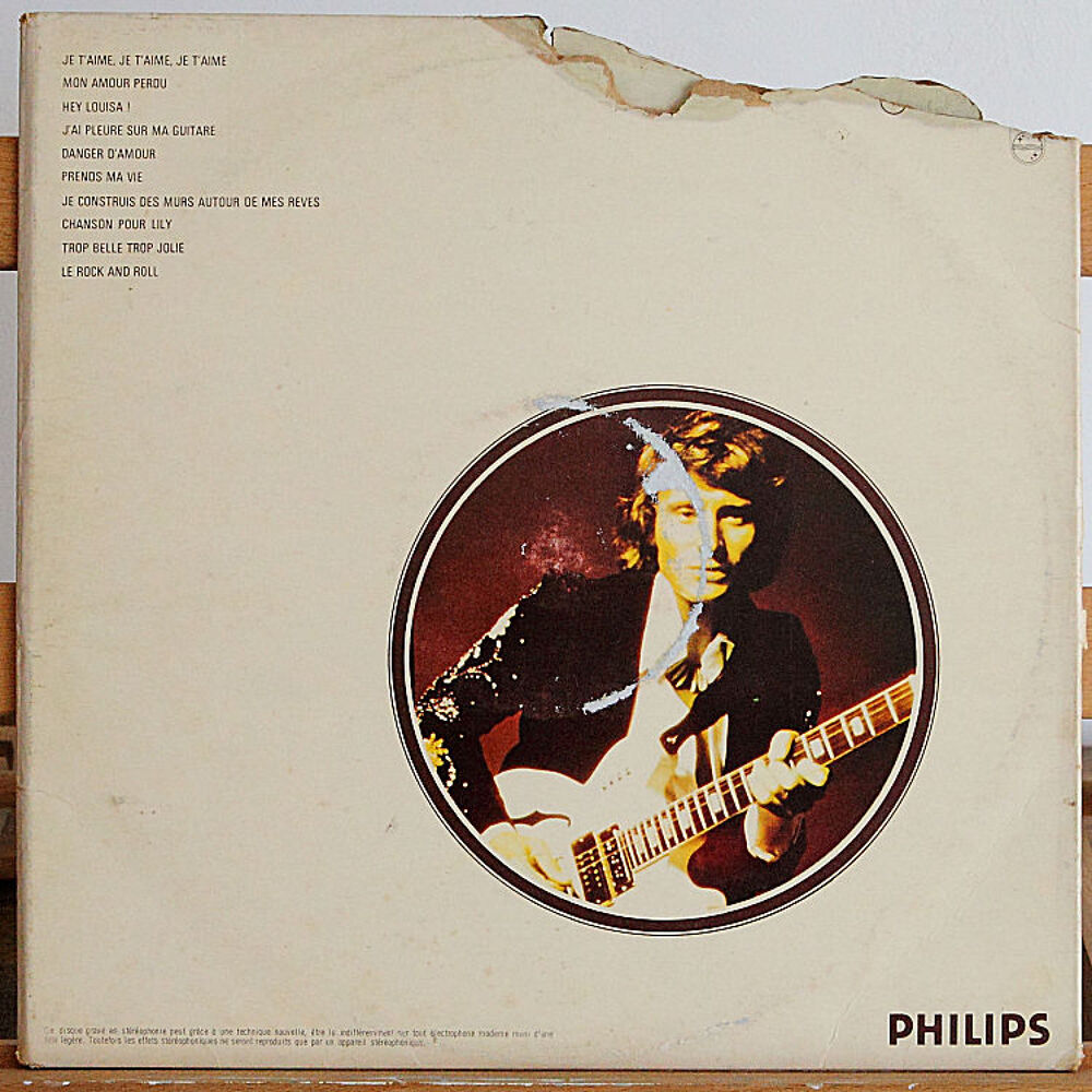 Vinyle 33T, 30cm - Johnny Halliday - Je t'aime, Je t'aime... CD et vinyles