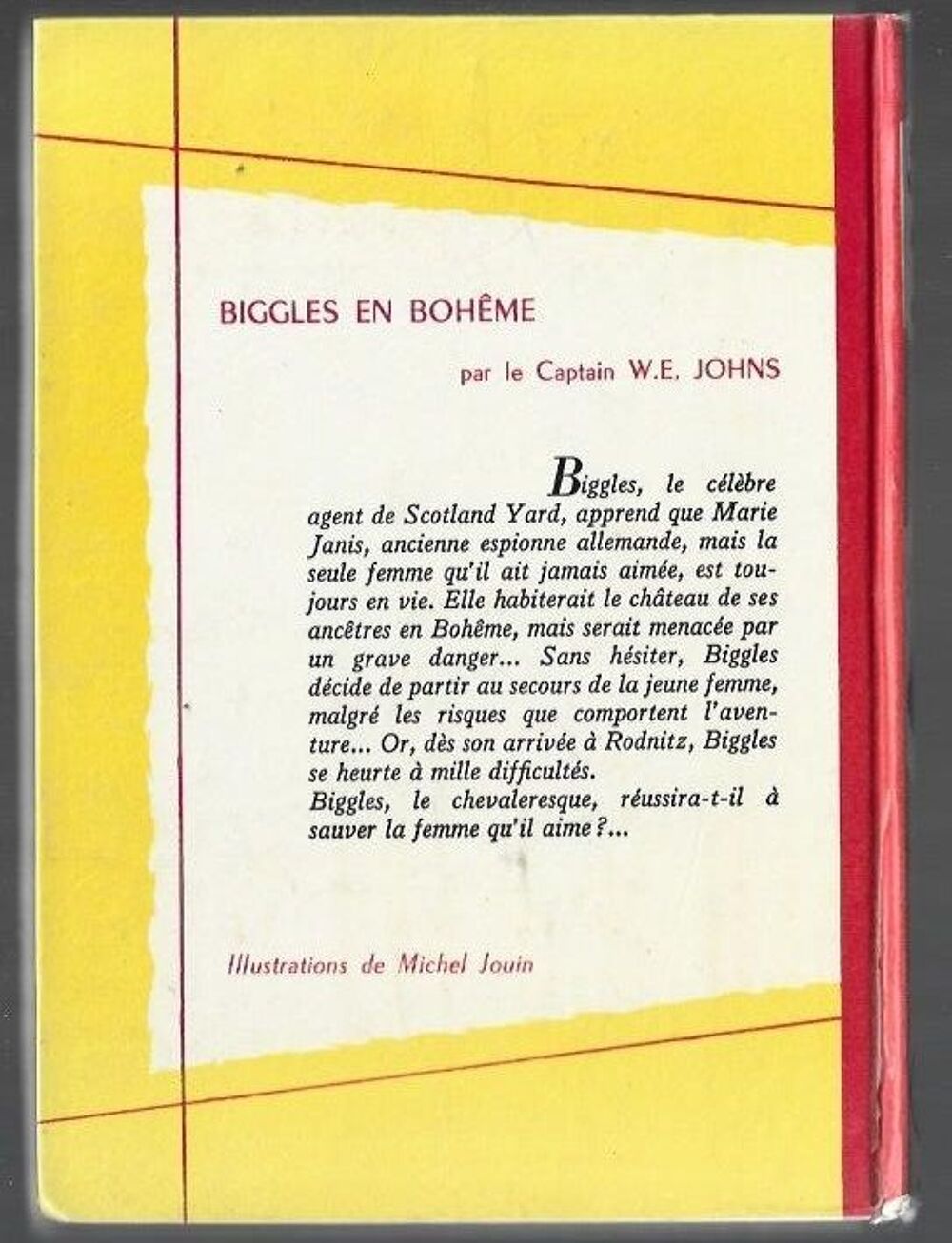 collection spirale - biggles en boheme - 1968 Livres et BD