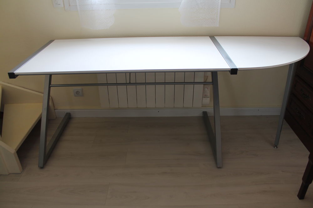 TABLE BUREAU VERRE CERAMIQUE Meubles