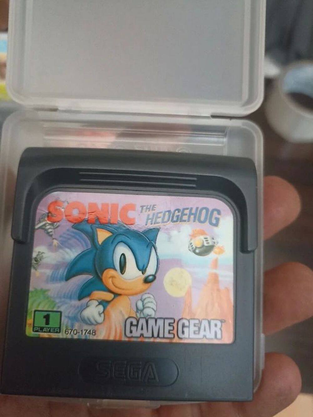 Deux jeux Game Gear sonic et Columns Consoles et jeux vidéos