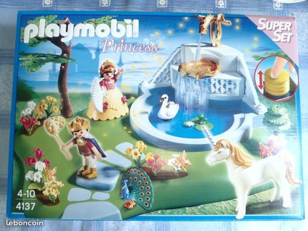 PLAYMOBIL : 4137 : FONTAINE ROYALE : NEUF Jeux / jouets