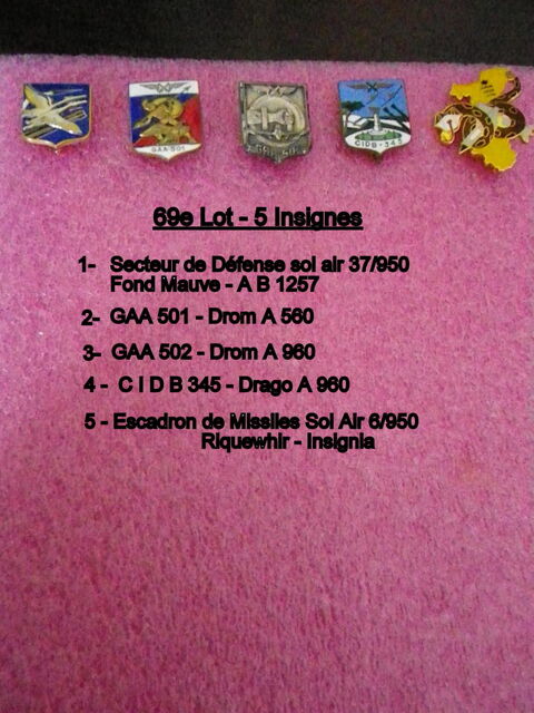 lot insignes 0 Dunkerque (59)