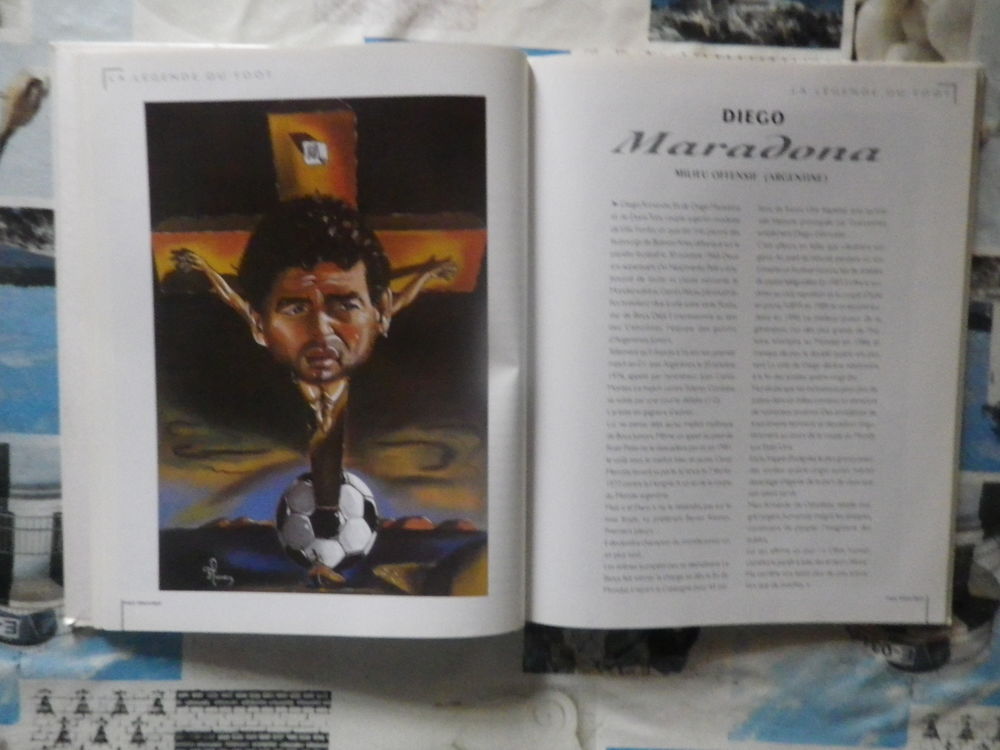 MONDIAL TRONCHES 98 Cent dix personnalit&eacute;s du football Livres et BD