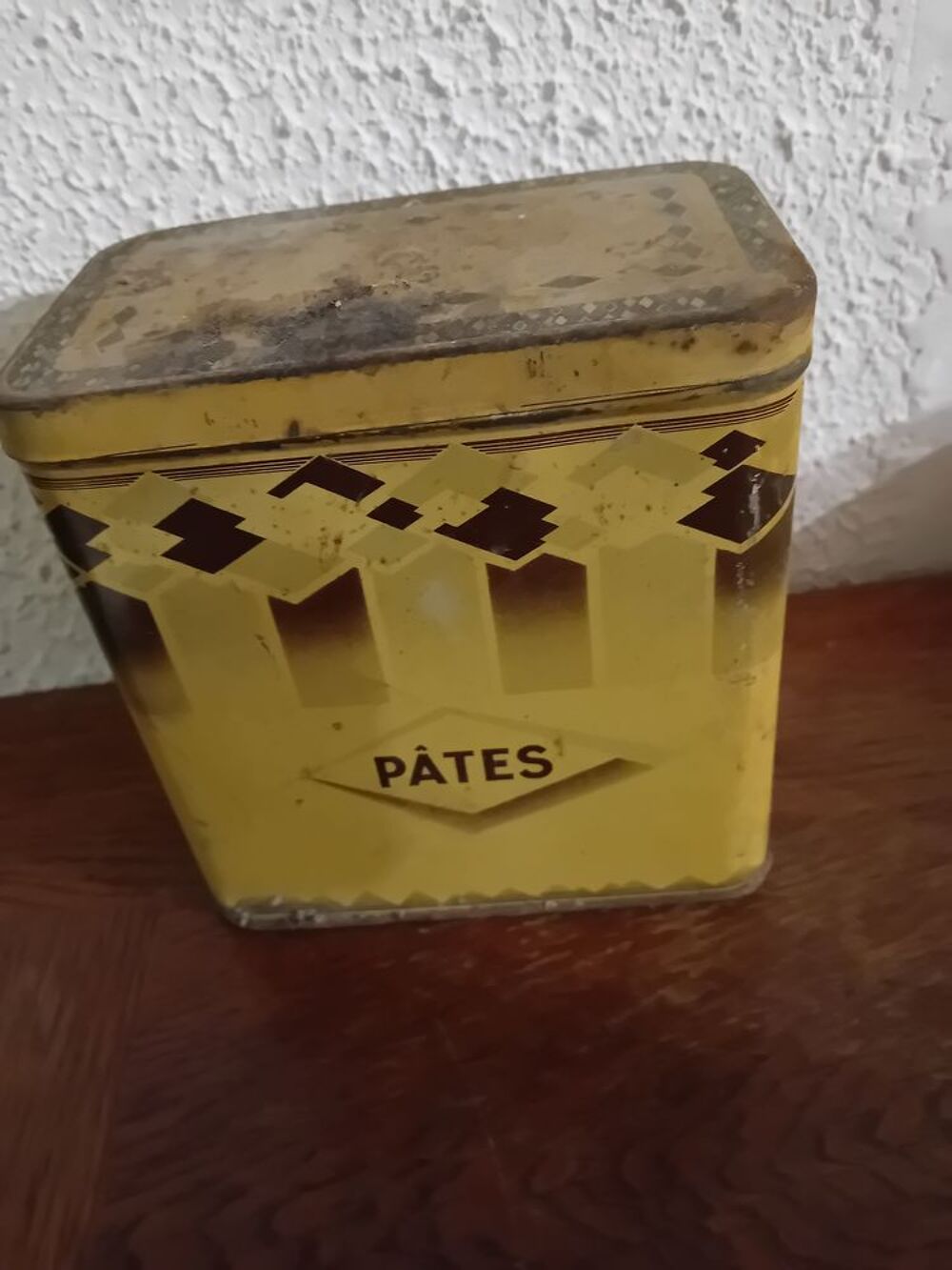 Ancienne boite metal francaise pate Cuisine