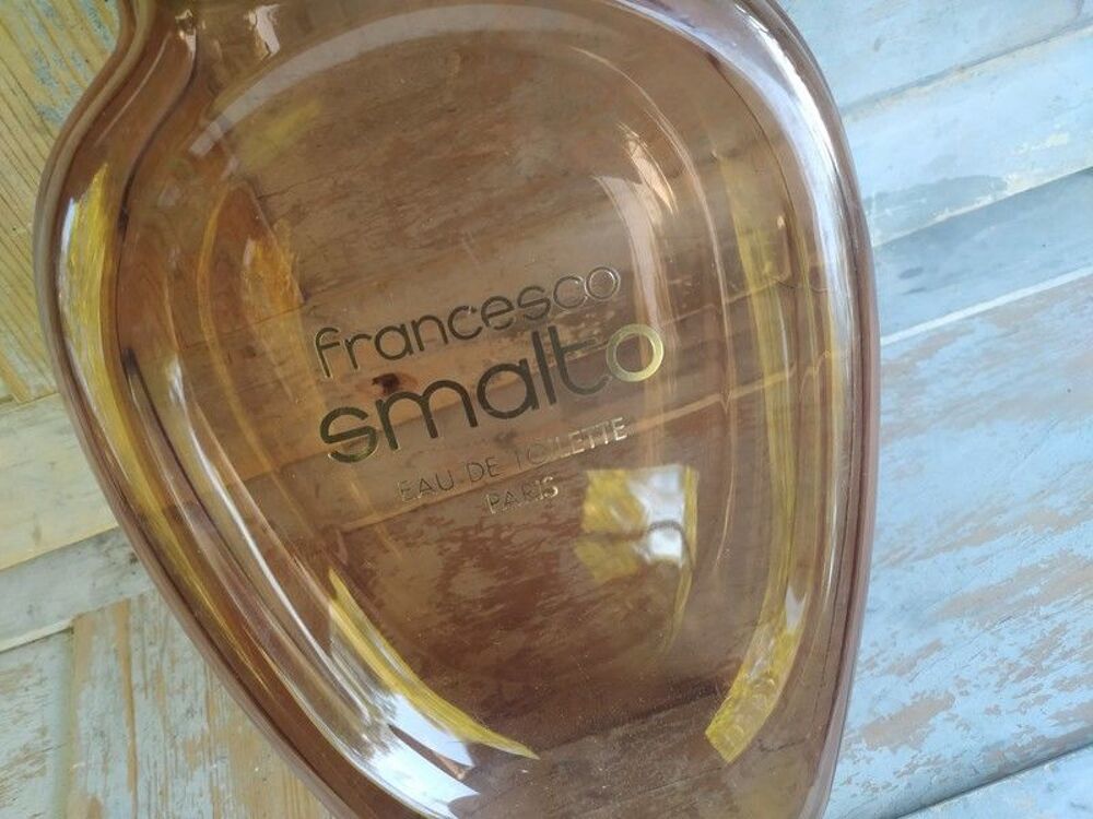 PLV Flacon Parfum Publicitaire Factice Francesco Smalto 

