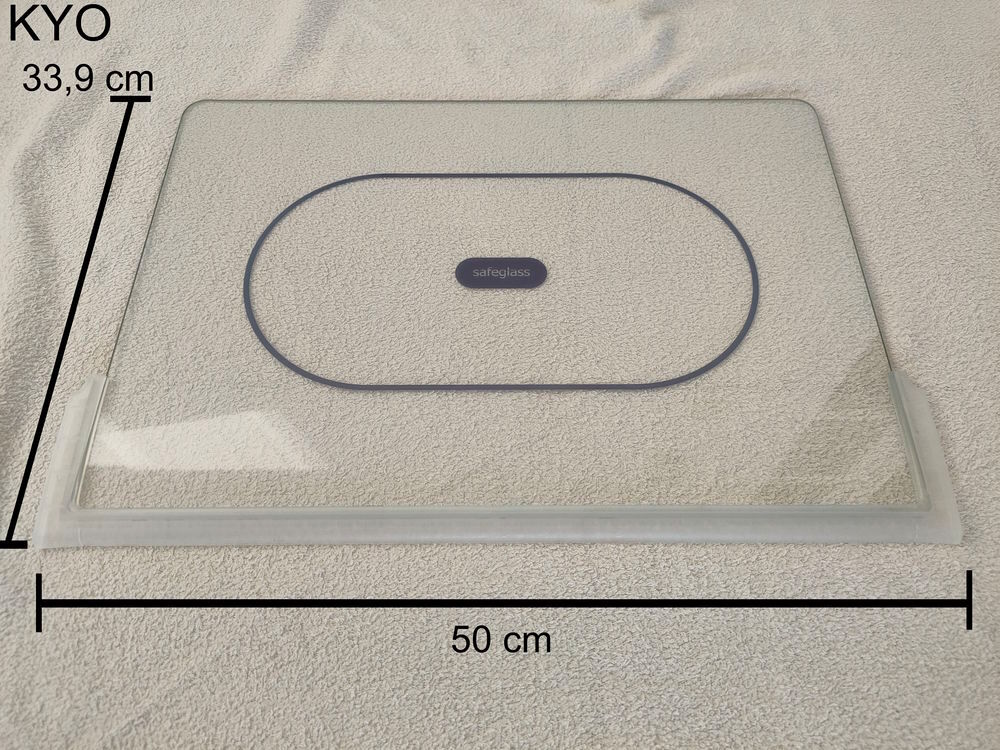 Whirlpool clayette &eacute;tag&egrave;re en verre transparent 481245088282 Electroménager