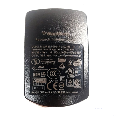 Chargeur BlackBerry d'origine AC/DC 5V 0.5A 8 Puteaux (92)