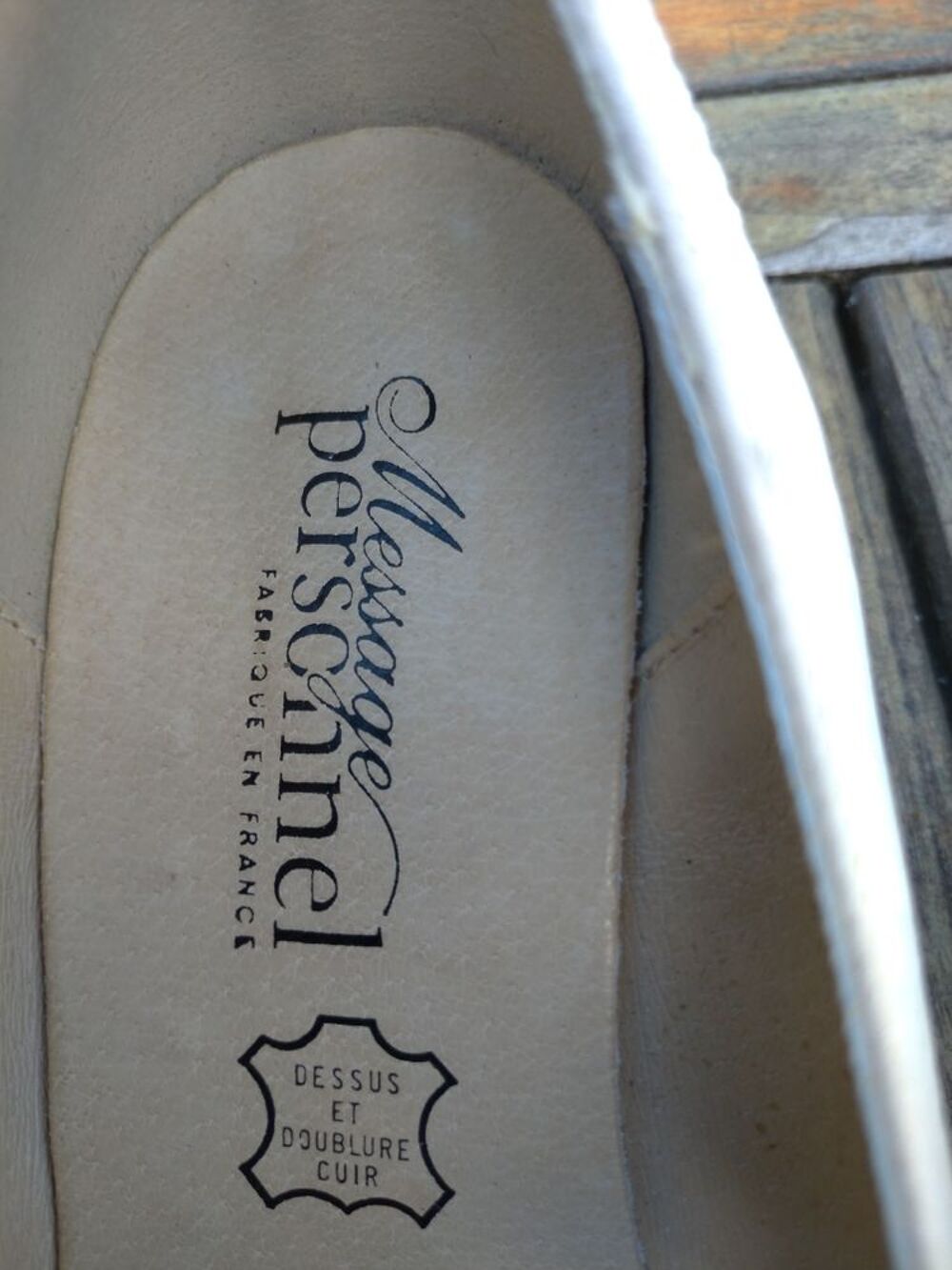 Mocassins Femme T39 daim &eacute;cru Chaussures