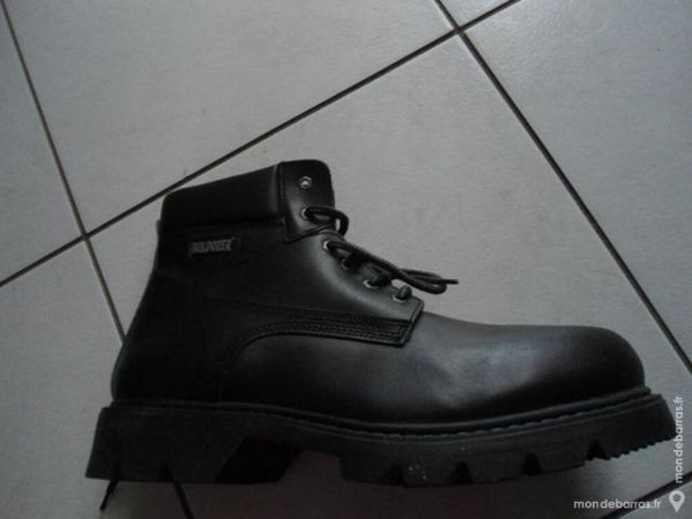 BOTILLONS MARRON ou NOIR BULLDOZER P. 46 Chaussures