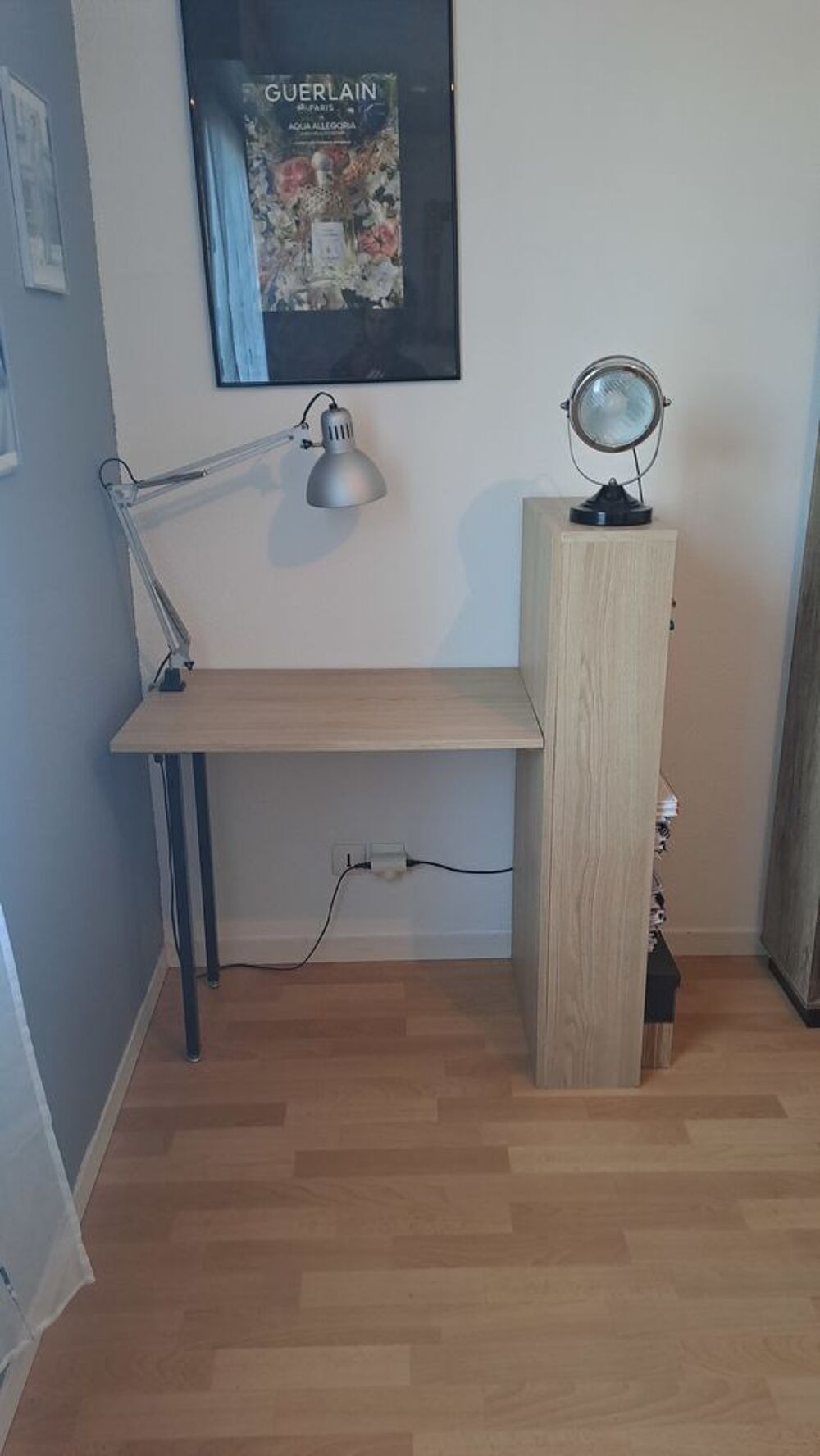 bureau avec biblioth&egrave;que Meubles