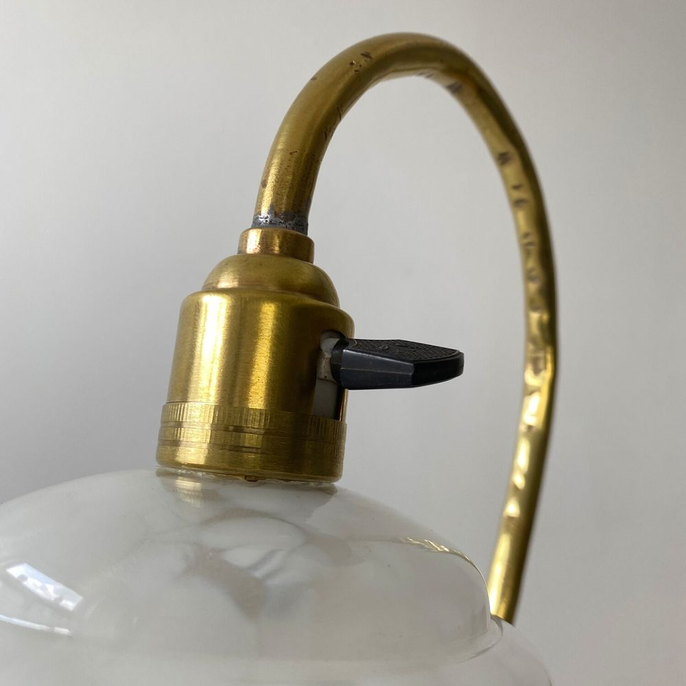 ANCIENNE LAMPE DE BUREAU COL DE CYGNE VINTAGE 
Décoration