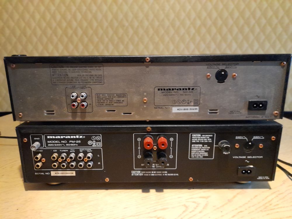 Ensemble Marantz Audio et hifi