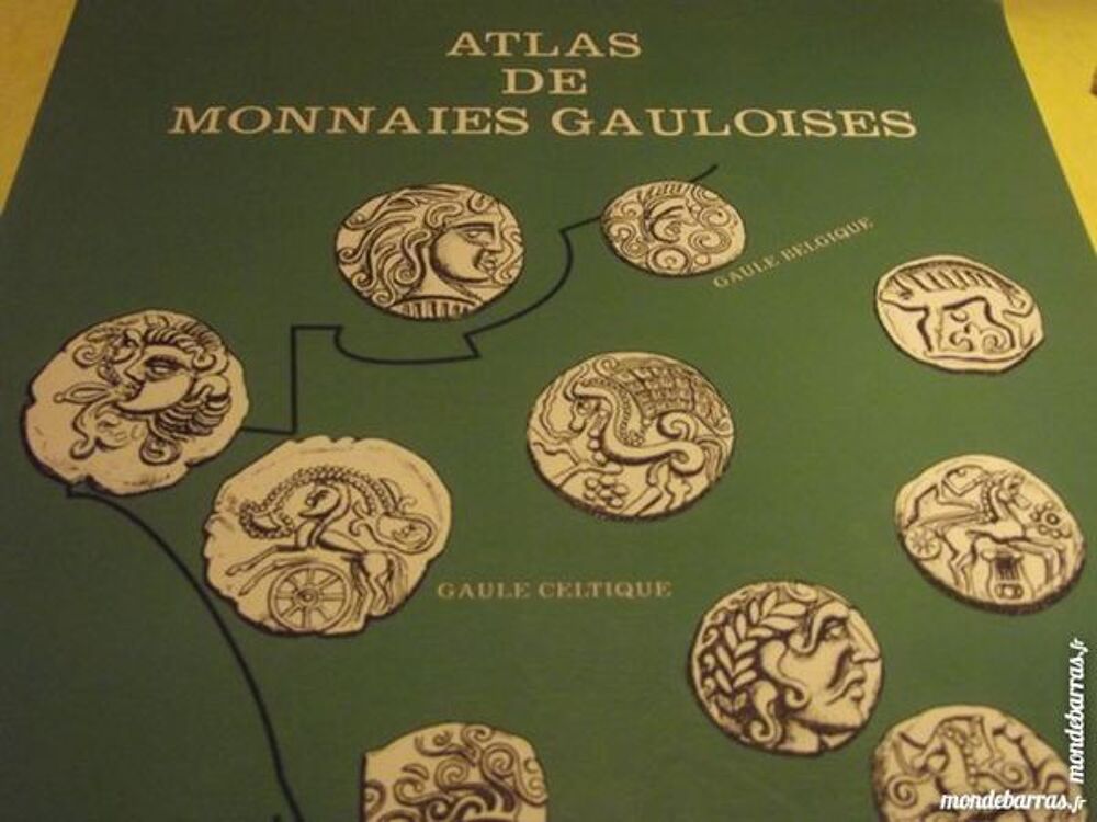 ATLAS DES MONNAIES GAULOISES Livres et BD